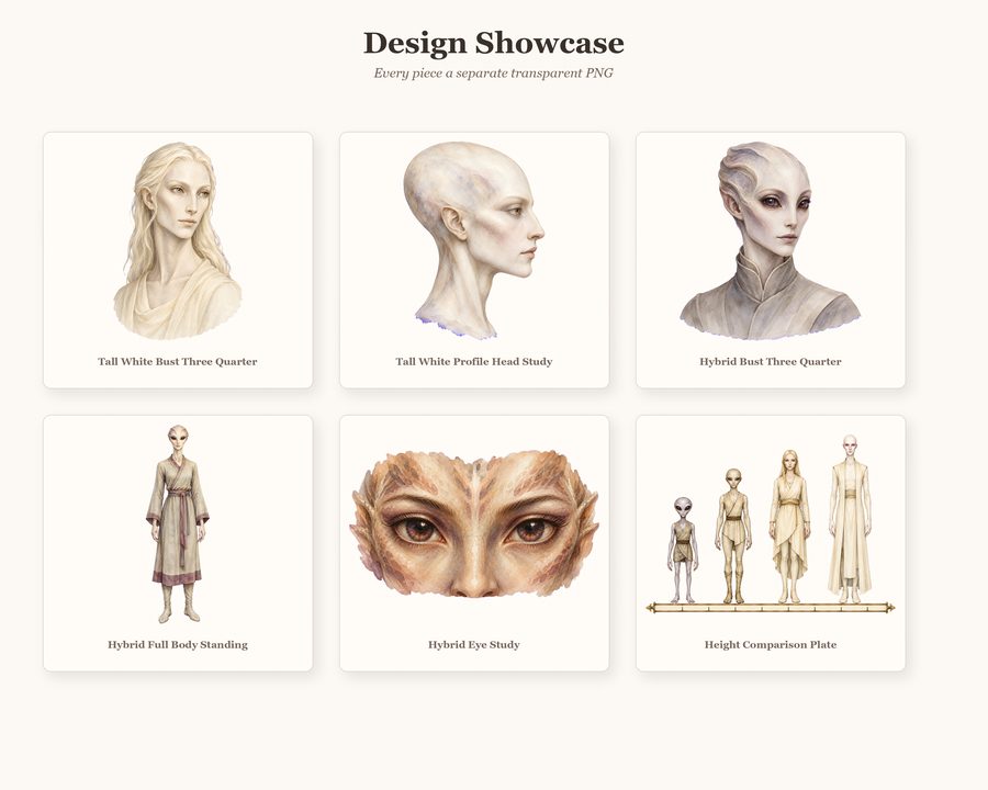 Alien Species Contact Lore Builder preview
