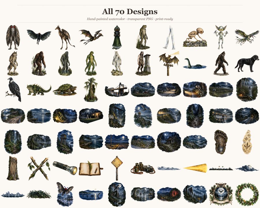 American Cryptid Nightfall Builder preview