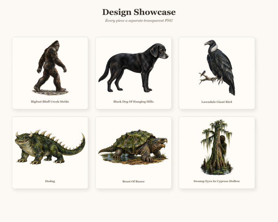 American Cryptid Nightfall Builder preview