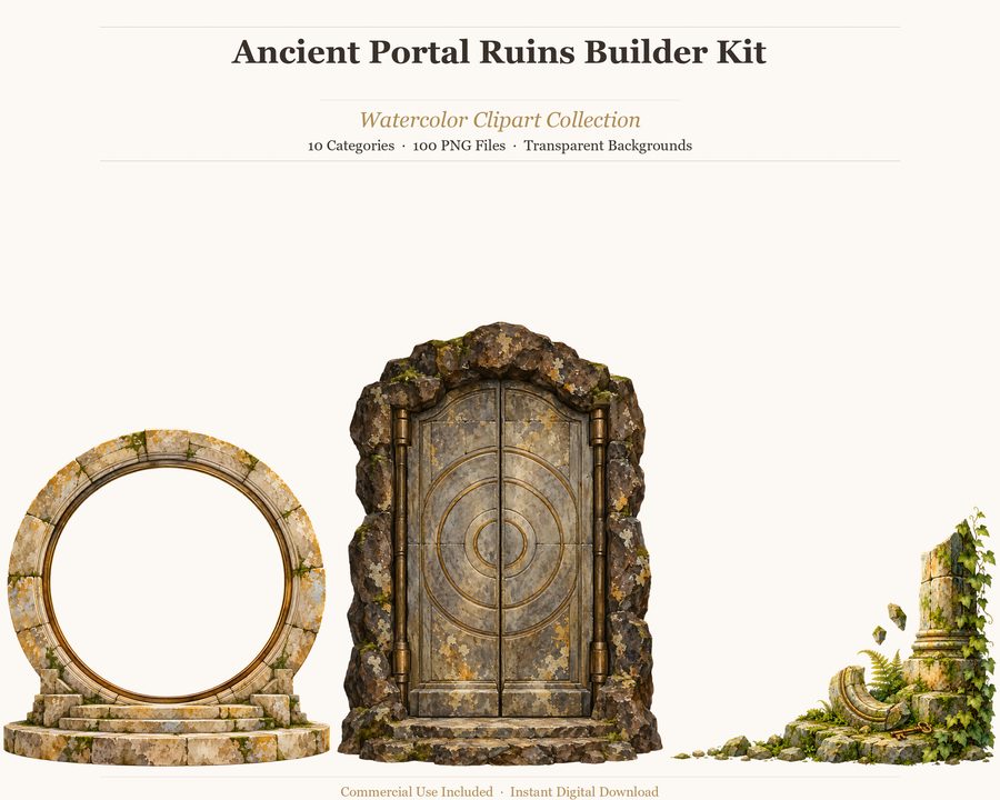 Ancient Portal Ruins Builder preview