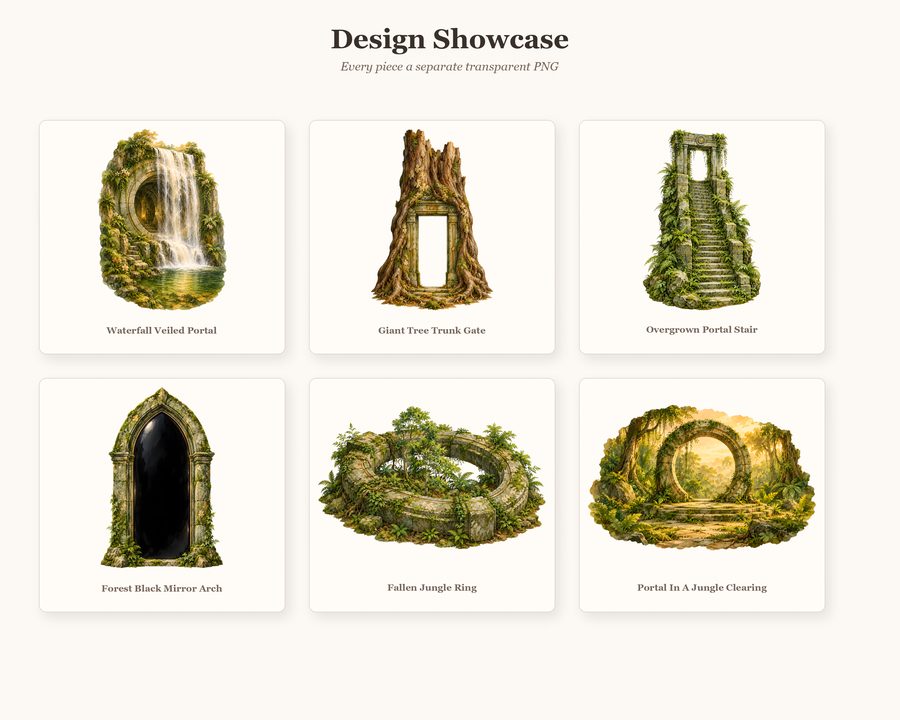 Ancient Portal Ruins Builder preview