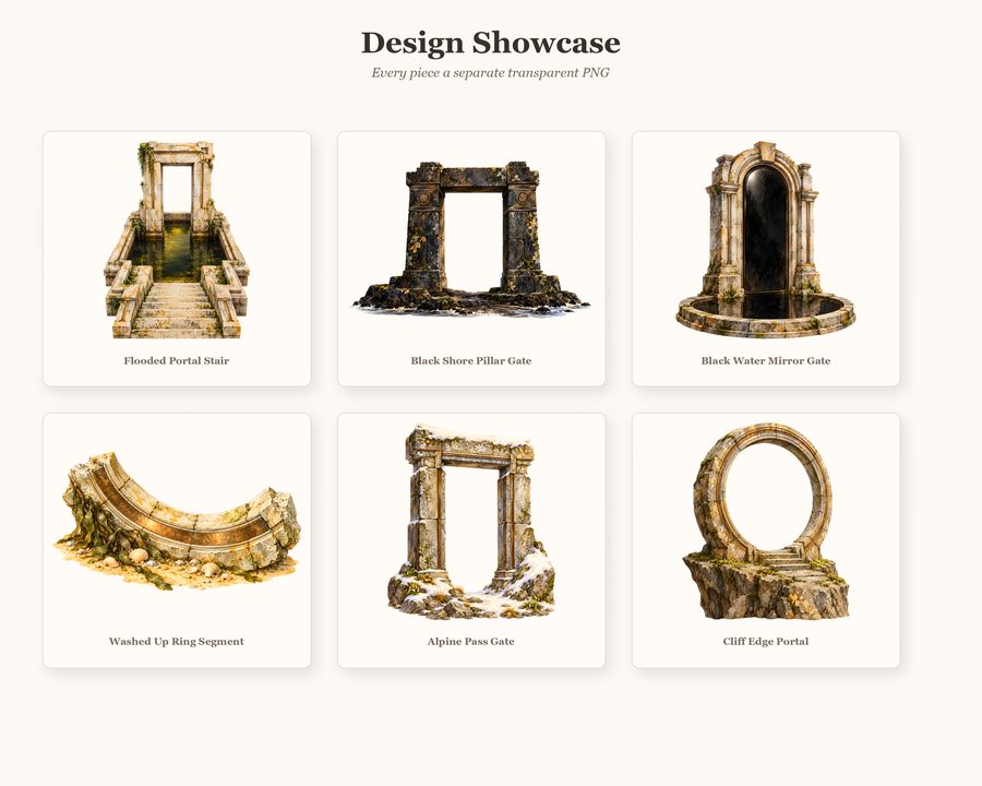 Ancient Portal Ruins Builder preview