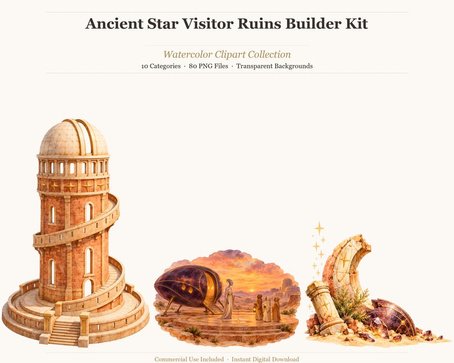 Ancient Star Visitor Ruins Builder preview