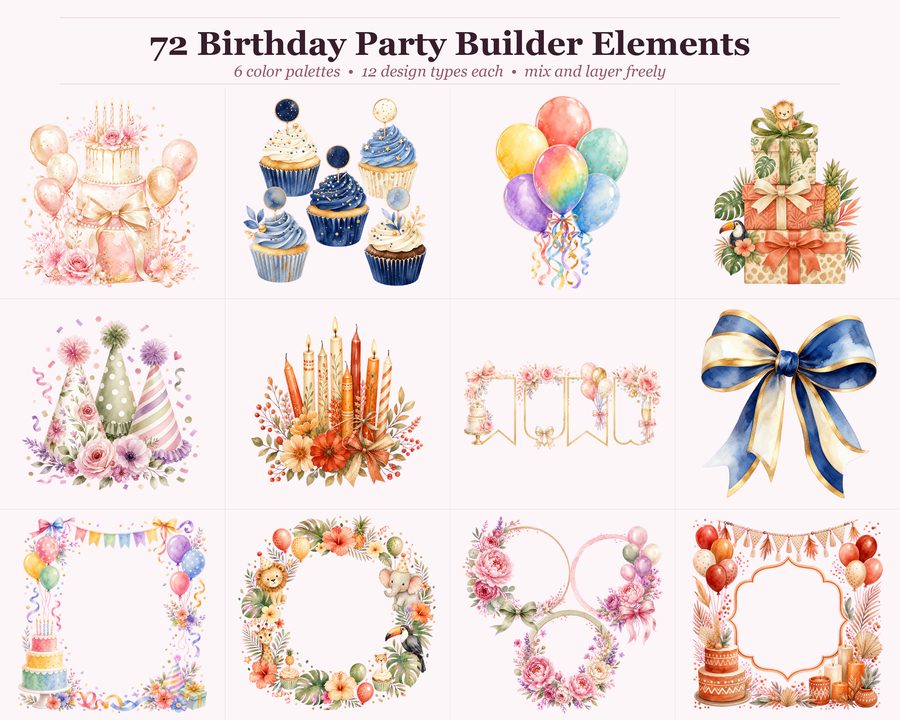 Birthday Builder preview