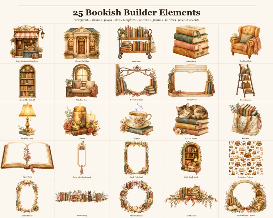 Bookshop Library Builder preview