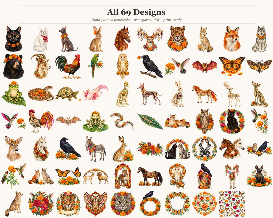 Calavera Animal Bestiary preview