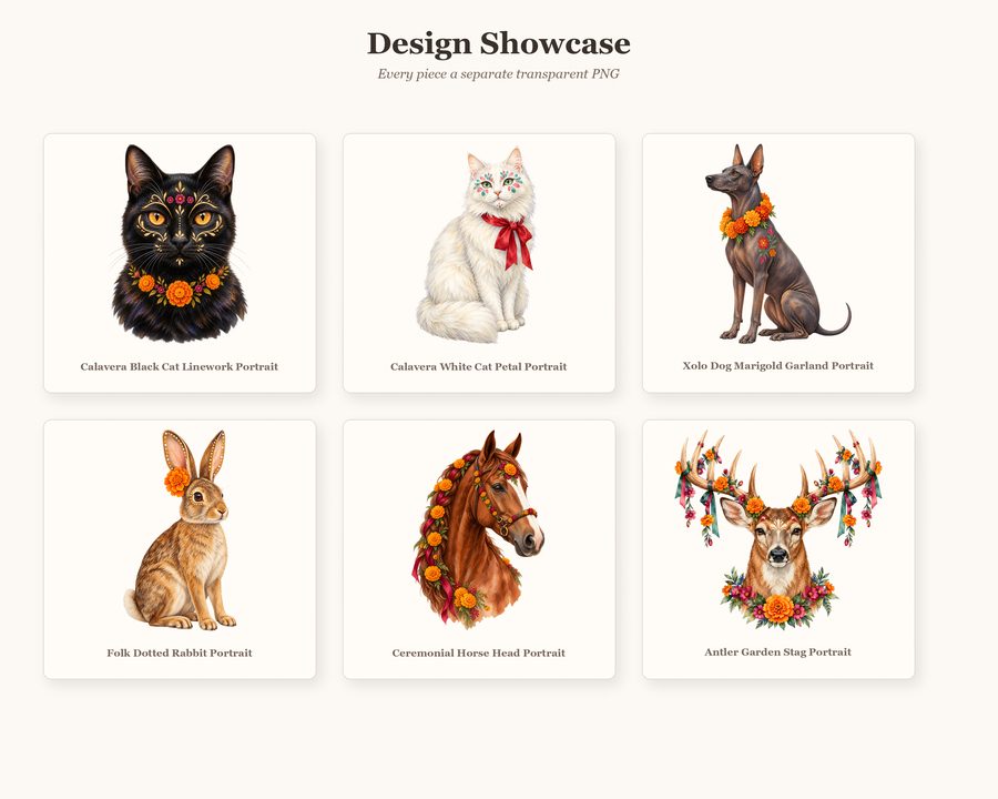 Calavera Animal Bestiary preview