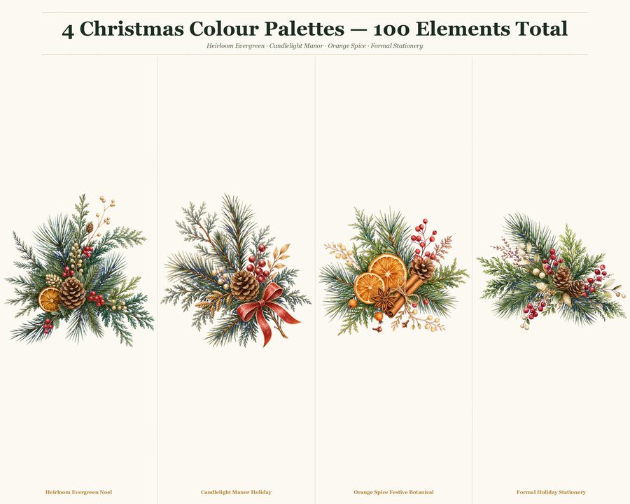Christmas Botanical Builder preview