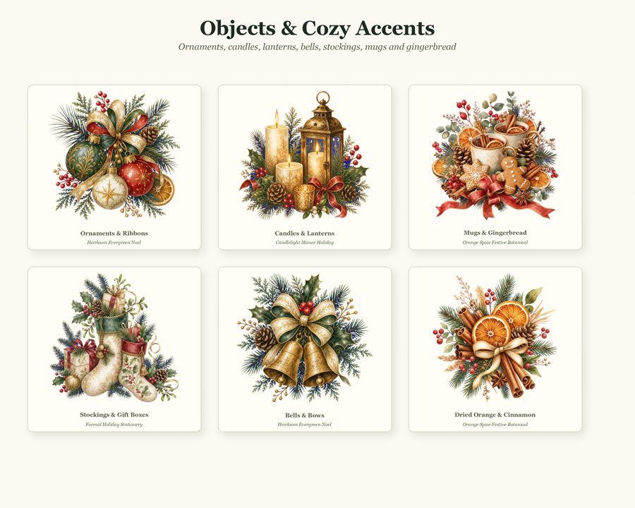 Christmas Botanical Builder preview