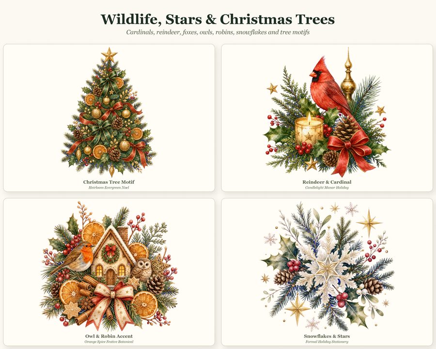 Christmas Botanical Builder preview