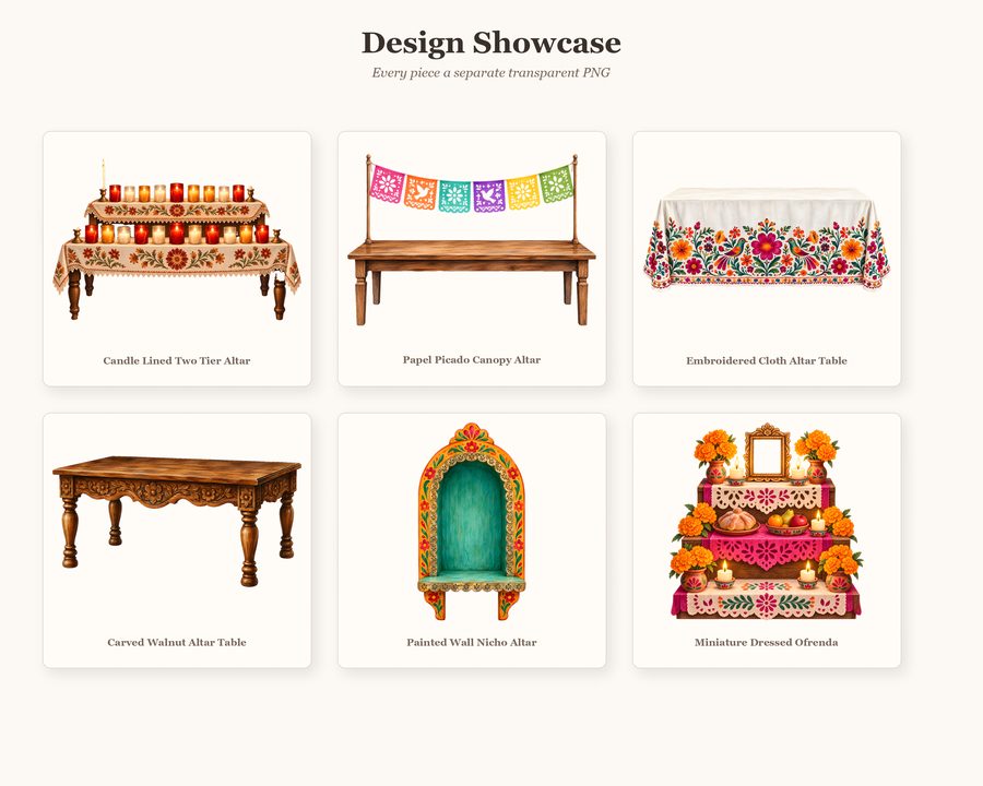 Dia de Muertos Ofrenda Builder preview