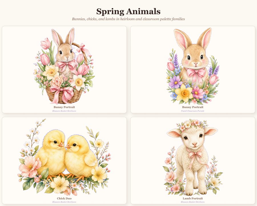 Easter Spring Holiday Builder preview