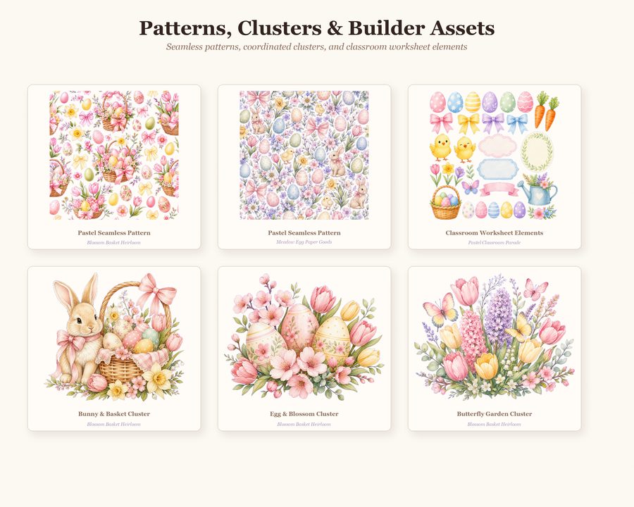 Easter Spring Holiday Builder preview