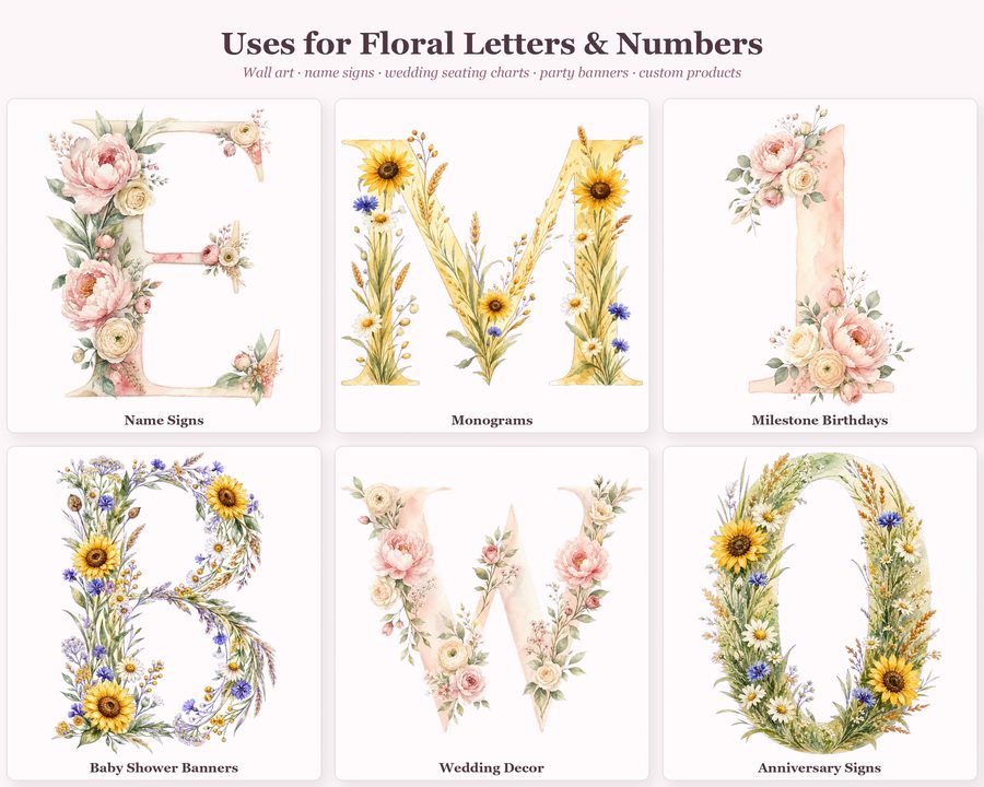 Botanical Alphabet preview