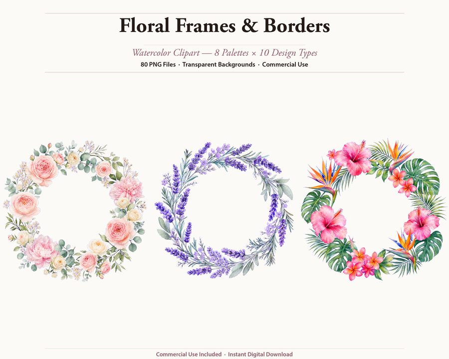 Floral Frames