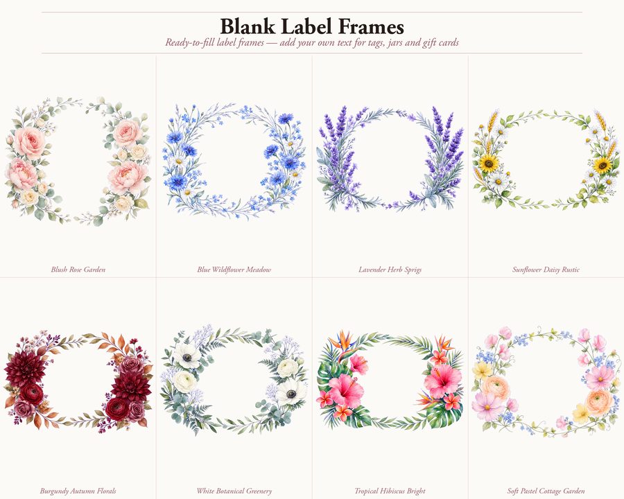 Floral Frames preview