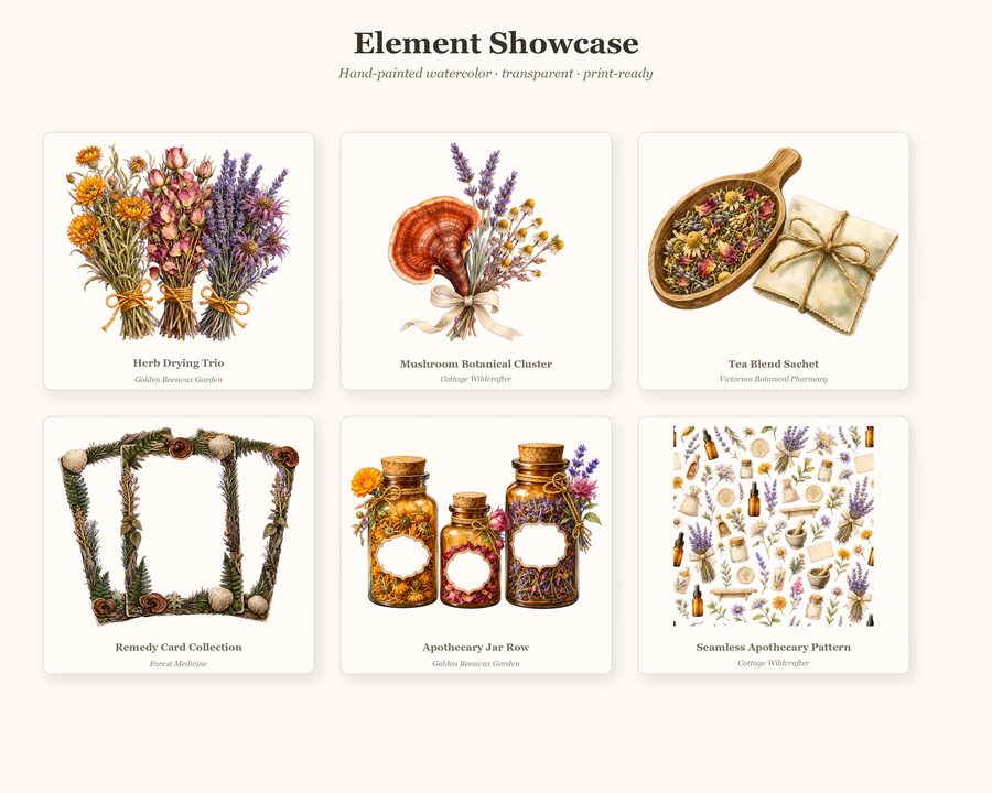 Herbal Apothecary Builder preview