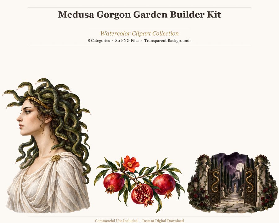 Medusa Gorgon Garden Builder preview