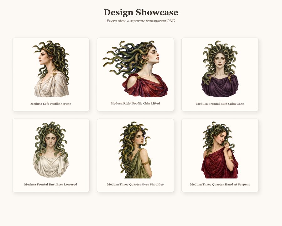 Medusa Gorgon Garden Builder preview