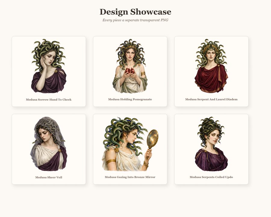 Medusa Gorgon Garden Builder preview