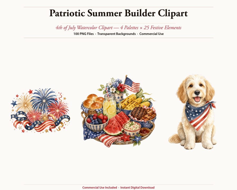 Patriotic Summer Builder