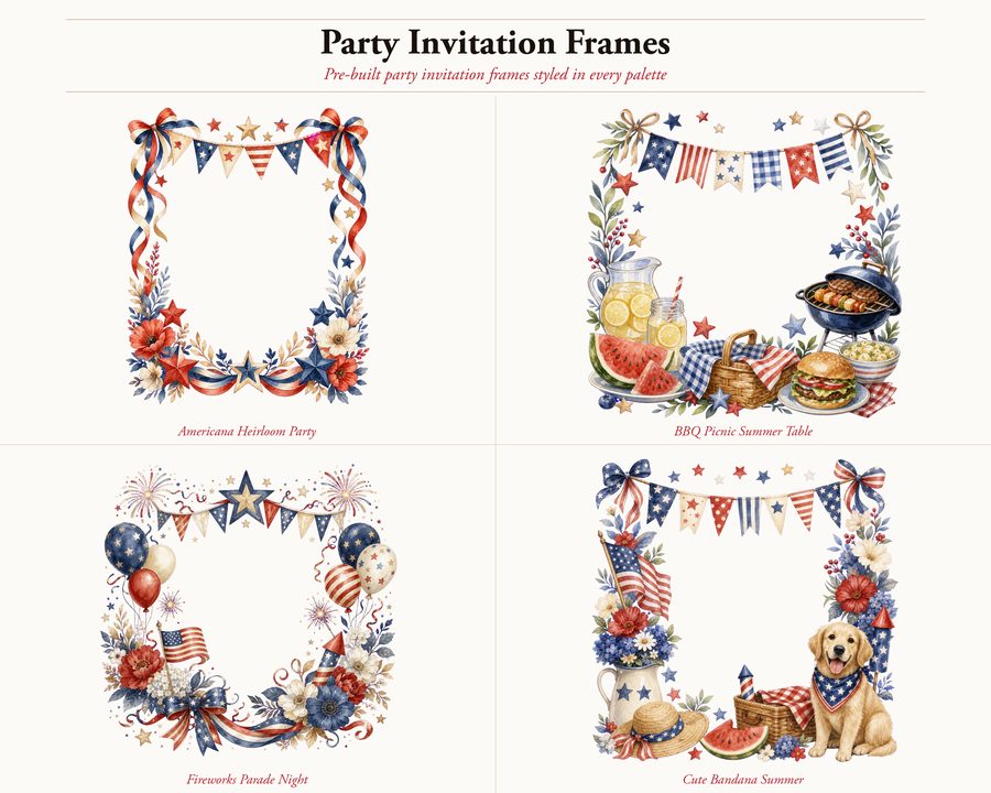 Patriotic Summer Builder preview