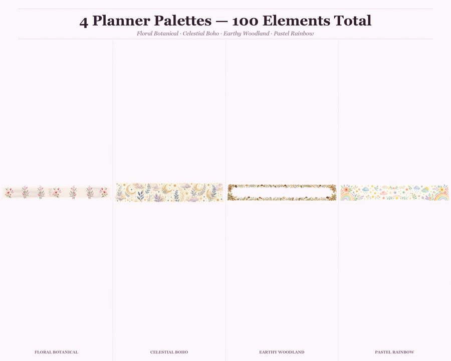 Planner Sticker Builder preview