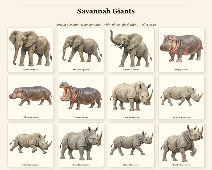 Safari Animals preview