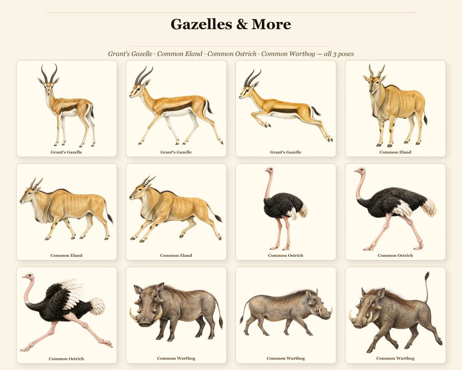 Safari Animals preview