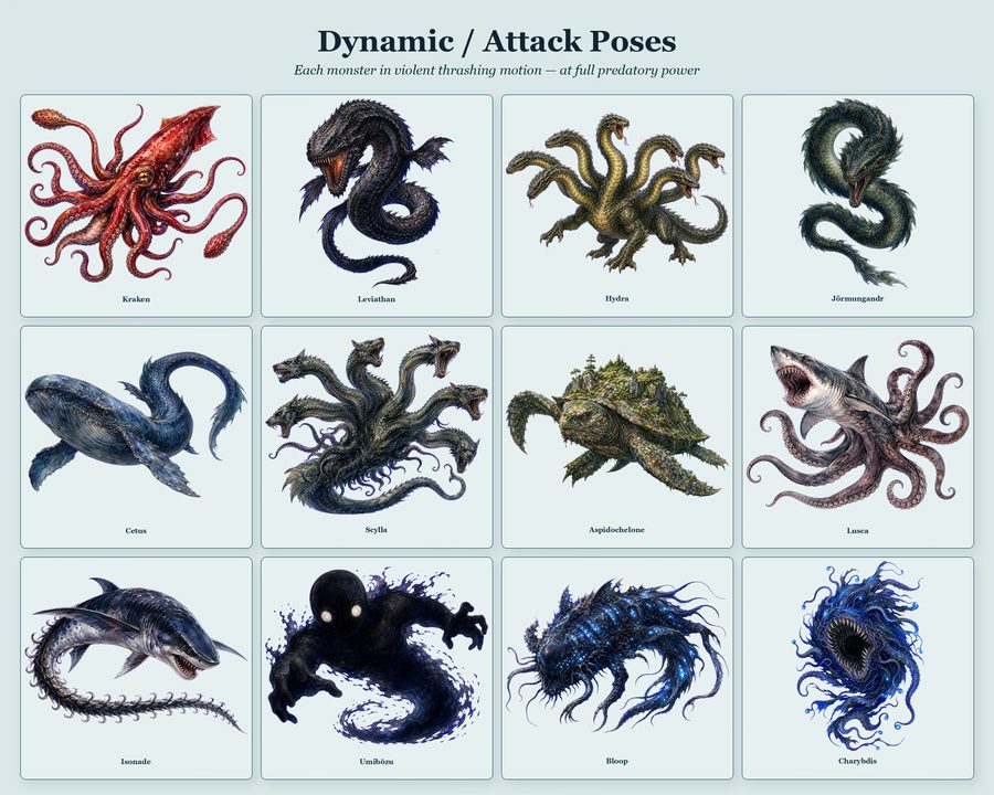 Sea Monsters preview
