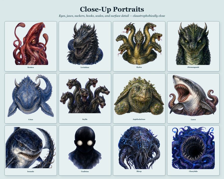Sea Monsters preview