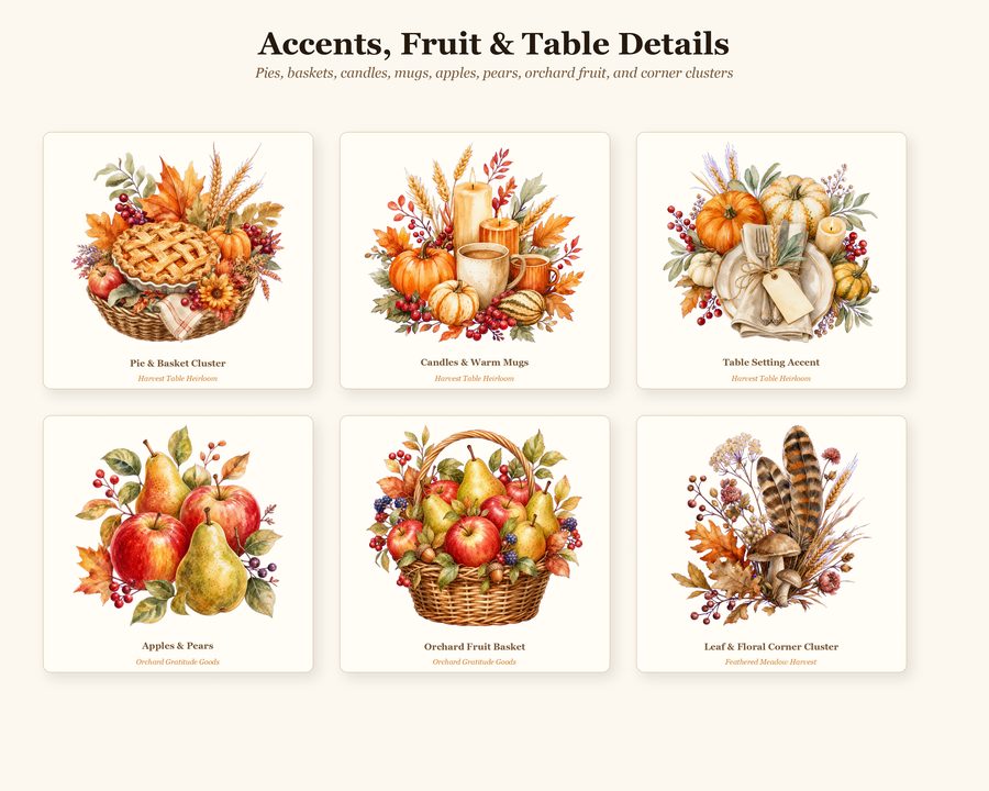 Thanksgiving Harvest Builder preview