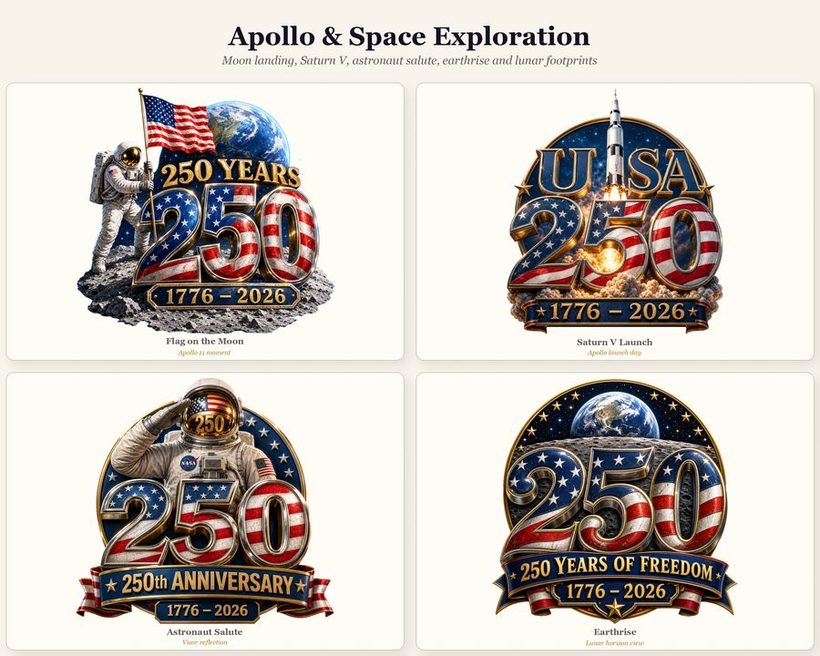 Usa 250 Celebration Builder preview