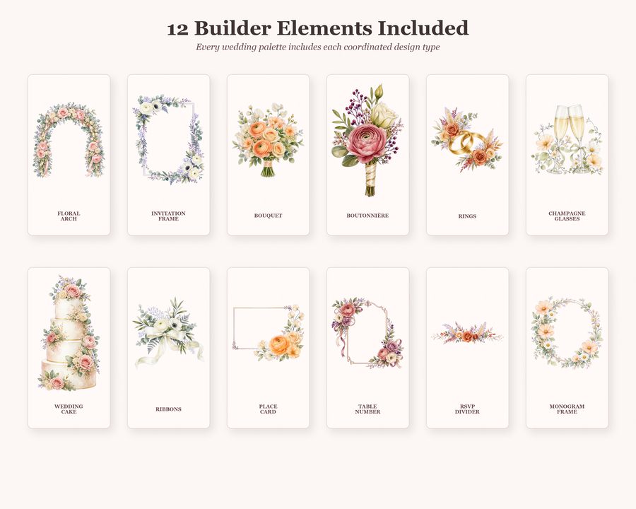 Wedding Builder preview