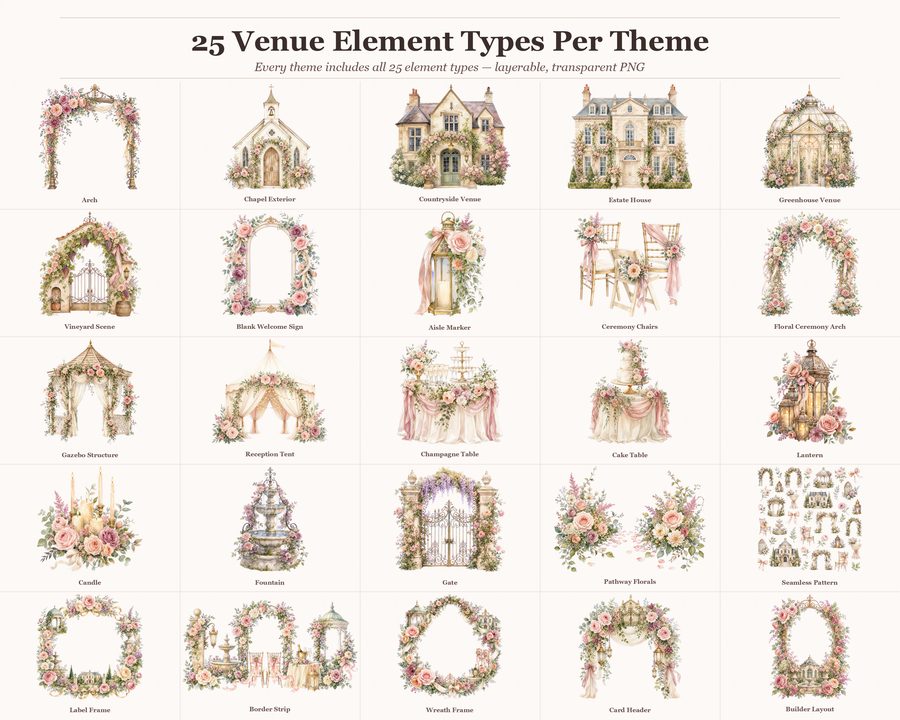 Wedding Venue Builder preview