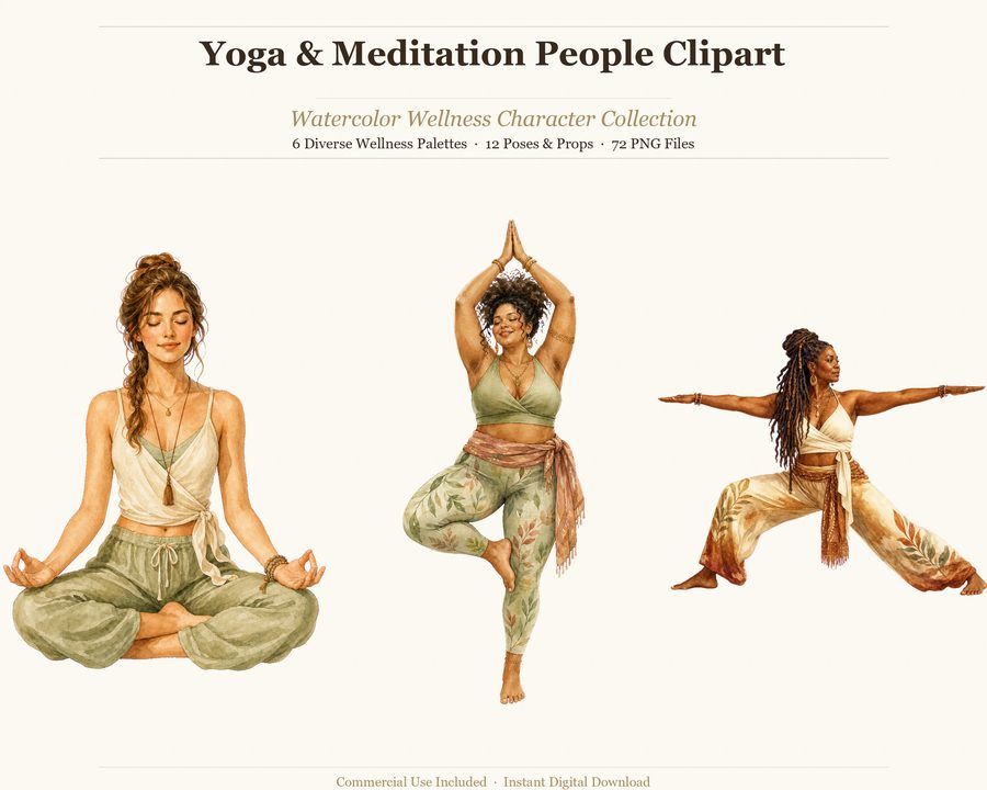 Yoga Meditation People