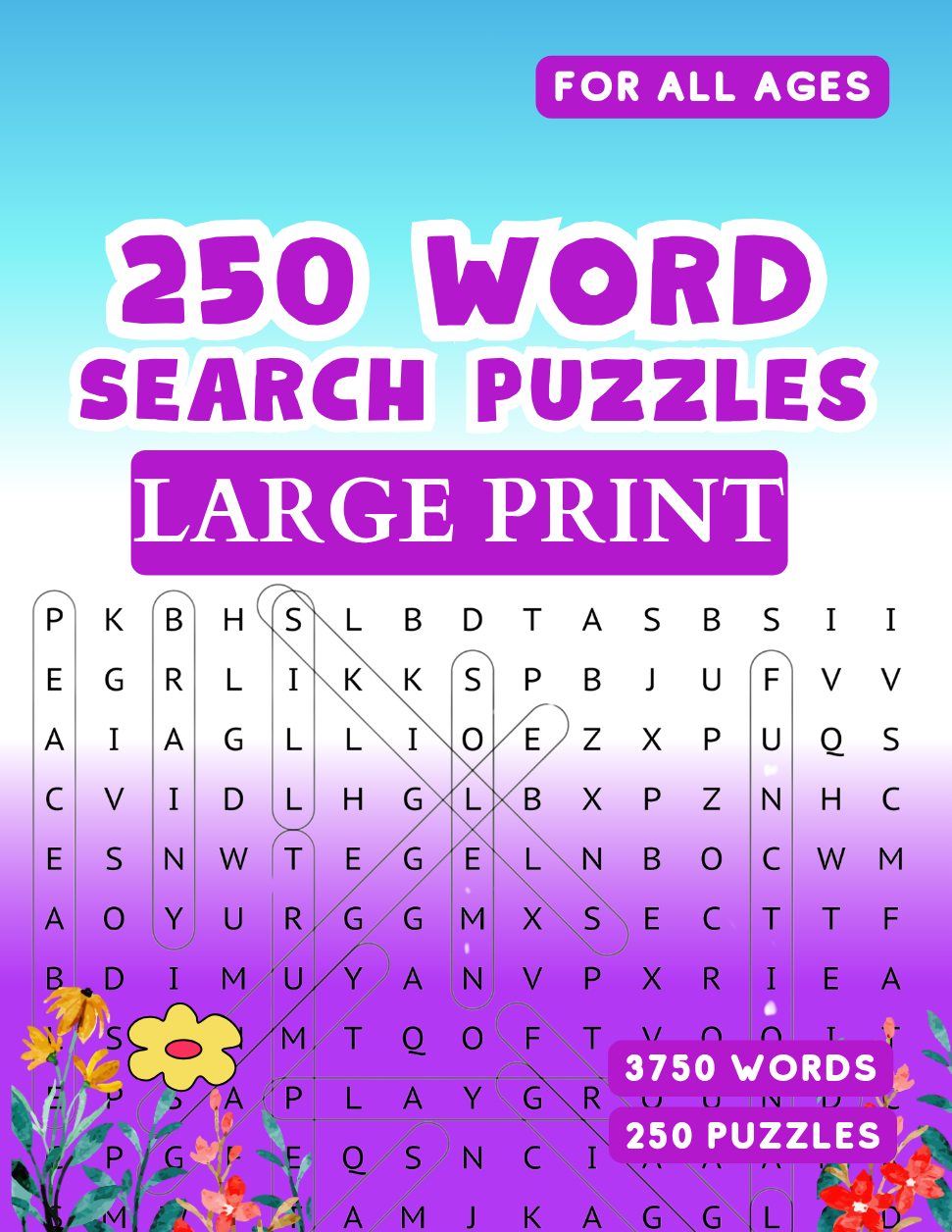 250 Word Search Puzzles