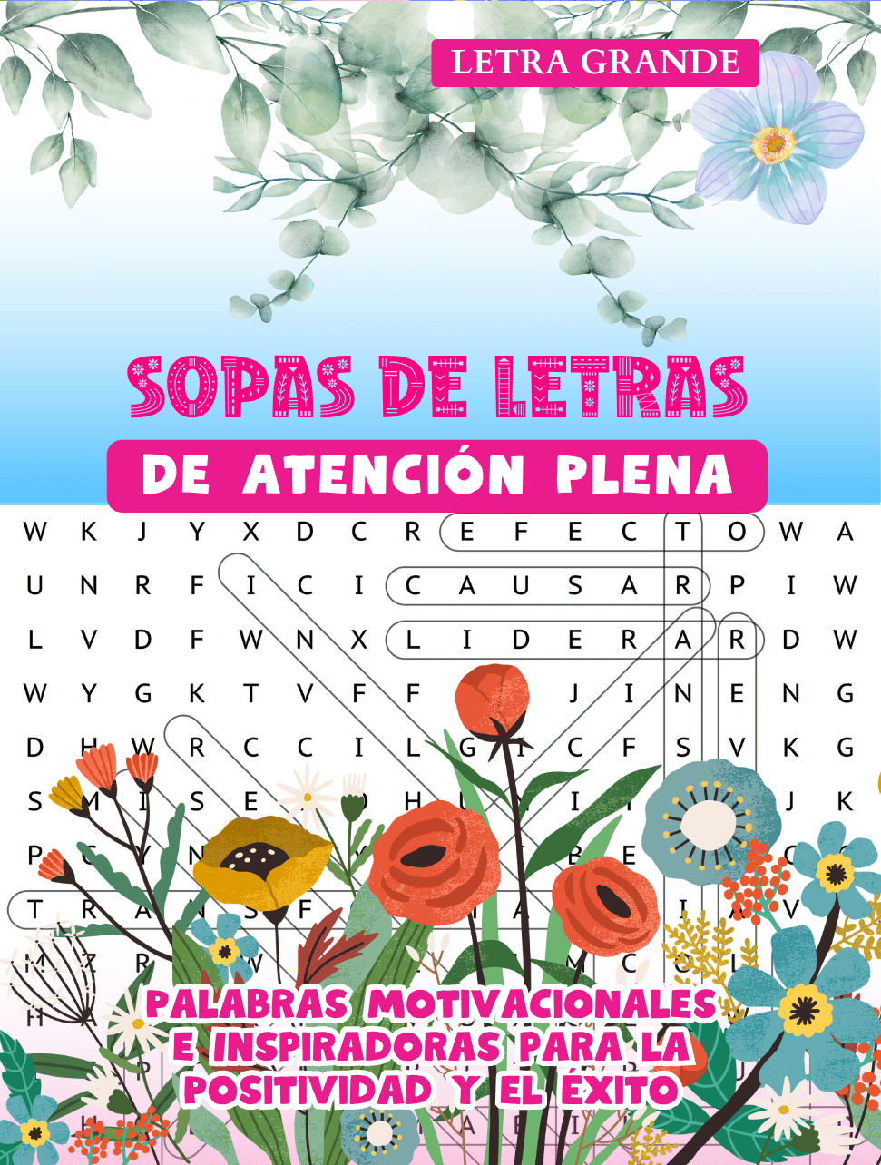 Sopas de Letras de Atención Plena