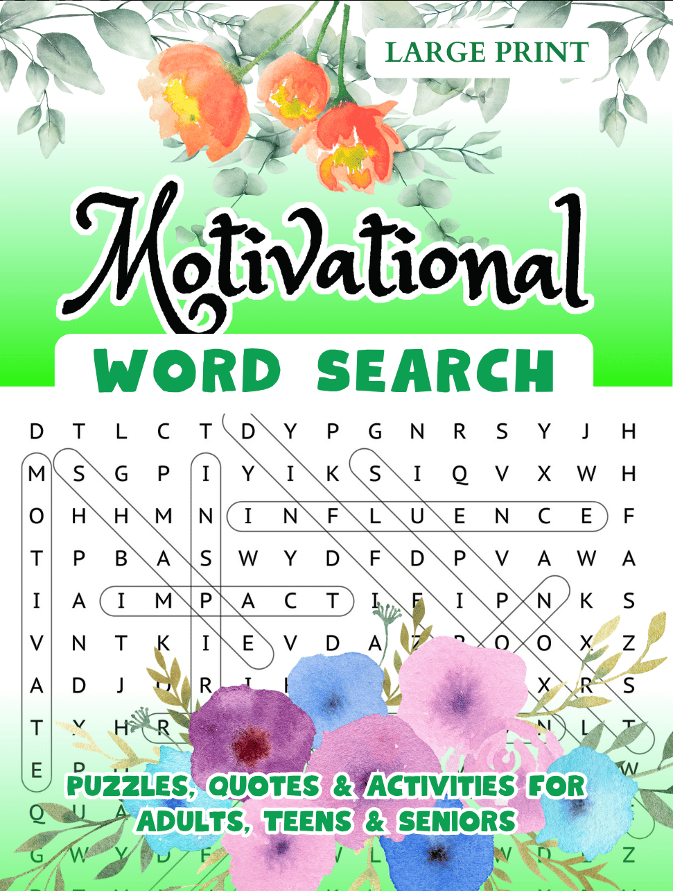 Motivational Word Search Puzzles