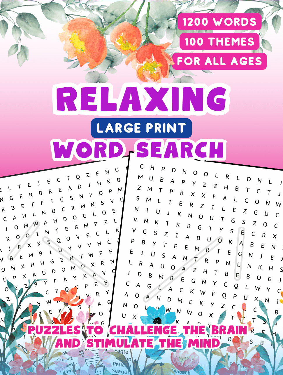 Relaxing Word Search Puzzles